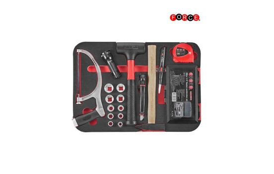 Mallette à outils remplie de 107 pièces, Image 3