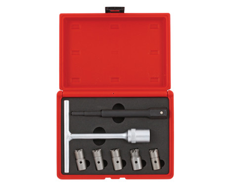 Sonic Router Bits pour sièges d'atomiseur et plaques de combustion, ensemble de 7 pièces