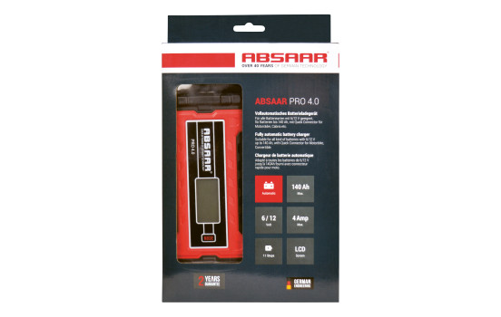 Absaar Chargeur de batterie Chargeur intelligent AB-4 4A 6/12V, Image 6
