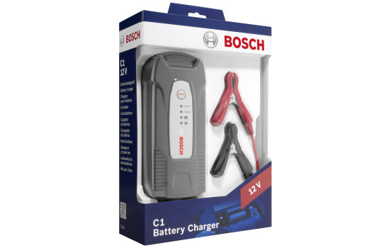 Bosch C1 - Chargeur de batterie intelligent et automatique - 12V / 3.5A, Image 2