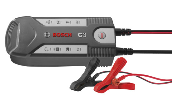 Bosch C3 - chargeur de batterie intelligent et automatique - 6V-12V / 3.8A