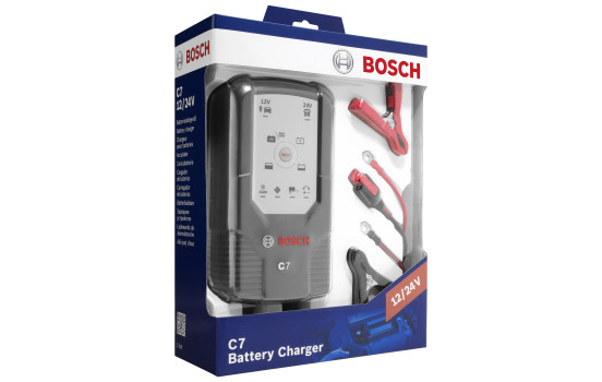 Bosch C7 - chargeur de batterie intelligent et automatique - 12V-24V / 7A, Image 2