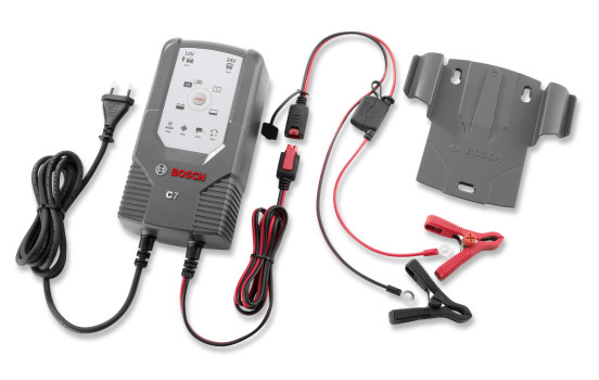 Bosch C7 - chargeur de batterie intelligent et automatique - 12V-24V / 7A, Image 3