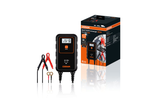 Chargeur de batterie Osram 6/12 volts 6 ampères, Image 2