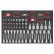 Chariot à outils bleu 8 tiroirs avec outils 512 pièces (EVA), Vignette 13