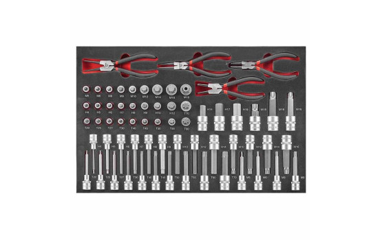 Chariot à outils bleu 8 tiroirs avec outils 512 pièces (EVA), Image 13