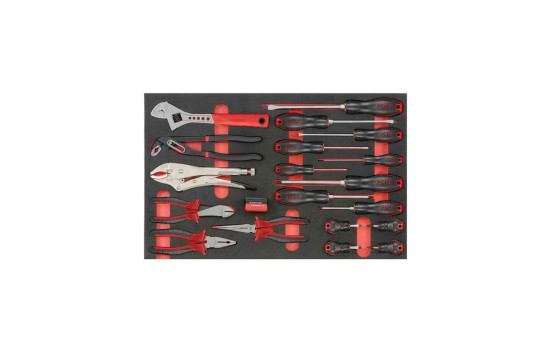Chariot à outils noir 8 tiroirs avec 193 outils (EVA), Image 6