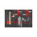 Chariot à outils noir 8 tiroirs avec outils 308 pièces (EVA), Vignette 6