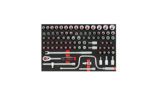 Chariot à outils noir 8 tiroirs avec outils 315 pièces (EVA), Image 11