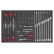Chariot à outils rempli NEXT S7 140 pcs, Vignette 5