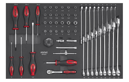 Chariot à outils rempli NEXT S7 140 pcs, Image 5