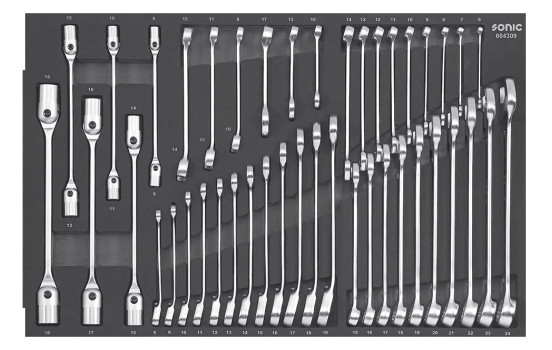 Chariot à outils rempli NEXT S8 223 pcs, Image 3