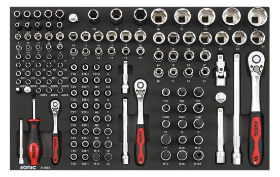 Chariot à outils rempli NEXT S8 223 pcs, Image 6