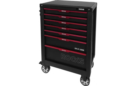 Chariot à outils Rooks rempli de 150 pièces