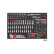 Chariot à outils rouge 8 tiroirs avec outils 326 pièces (EVA), Vignette 3