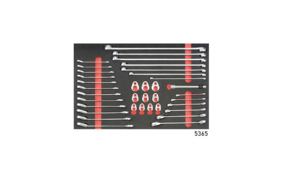 Chariot à outils rouge 8 tiroirs avec outils 326 pièces (EVA), Image 6