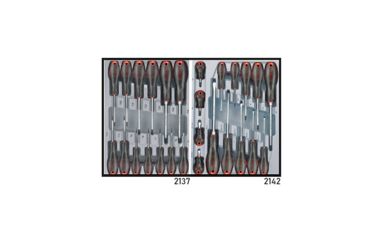 Chariot à outils rouge 8 tiroirs avec outils 376 pièces, Image 8