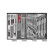 Chariot à outils rouge 8 tiroirs avec outils 376 pièces, Vignette 9