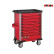 Chariot à outils rouge 8 tiroirs avec outils 376 pièces, Vignette 14