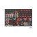 Chariot à outils rouge 8 tiroirs avec outils 405 pièces (EVA), Vignette 3