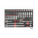 Chariot à outils rouge 8 tiroirs avec outils 405 pièces (EVA), Vignette 5