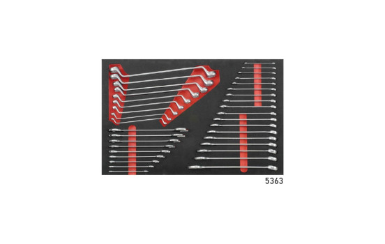 Chariot à outils rouge 8 tiroirs avec outils 405 pièces (EVA), Image 6