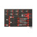 Chariot à outils rouge 8 tiroirs avec outils 405 pièces (EVA), Vignette 9