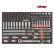 Chariot à outils rouge 8 tiroirs avec outils 405 pièces (EVA), Vignette 12