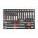 Chariot à outils rouge 8 tiroirs avec outils 405 pièces (EVA), Vignette 13