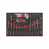 Chariot à outils rouge 8 tiroirs avec outils 512 pièces (EVA), Vignette 2