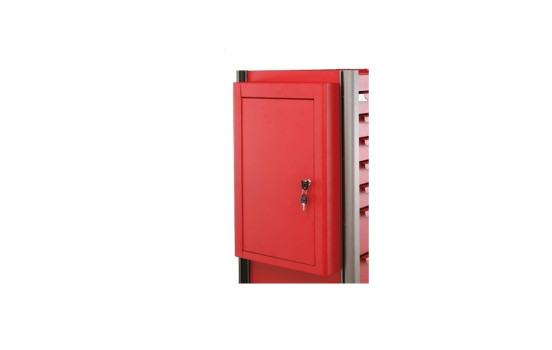 Coffret de verrouillage latéral rouge pour chariot 102, 103