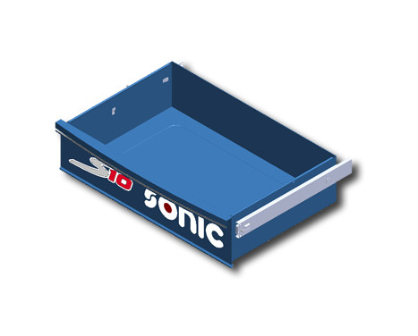Grand tiroir pour chariot à outils S10, bleu