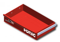 Grand tiroir pour chariot à outils S11, rouge