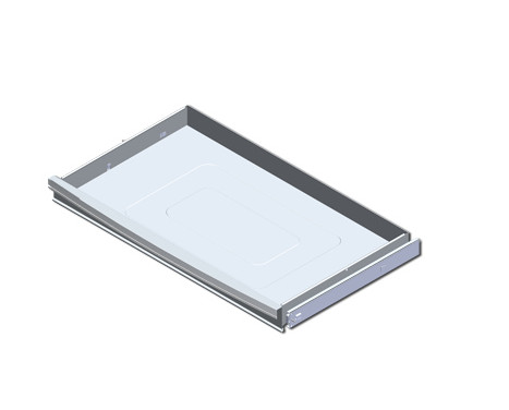 Petit tiroir pour chariot S11, gris