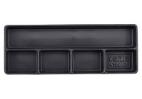 Plateau, vide 5 compartiments (145x370x48mm)