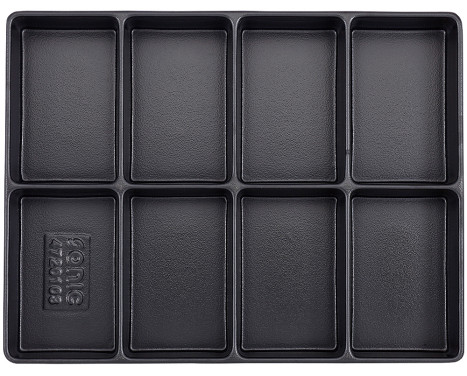 Plateau, vide 8 compartiments (290x370x48mm)