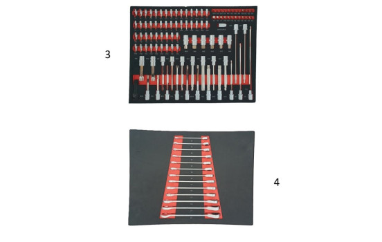 Weber Tools Chariot à outils de luxe rempli de 250 pièces, Image 15