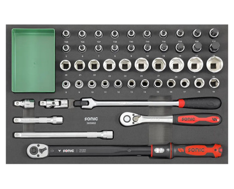 Ensemble combiné Sonic 1/2" SFS-M 50 pièces