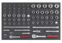 Ensemble combiné Sonic 3/8" et 1/2" SFS-M 69 pièces