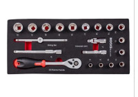 Ensemble d'outils Rooks 3/8" 20 pièces
