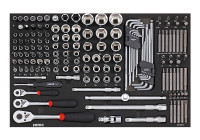 Jeu de douilles soniques 1/4", 3/8" et 1/2", 160 pièces
