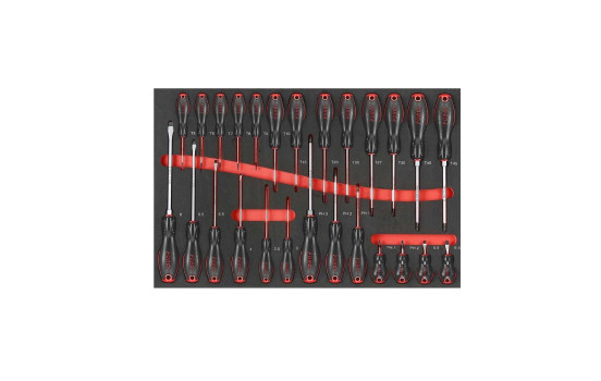 Jeu de tournevis Force 26 pièces (EVA)