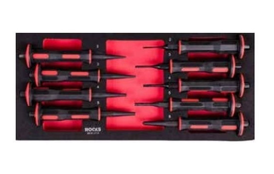 Jeu de tournevis Rooks Pen, 9 pièces