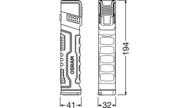 Lampe de marche télescopique Osram LED 270, Image 7