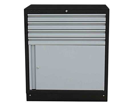 Armoire MSS 34 "avec tiroirs et porte sans dessus