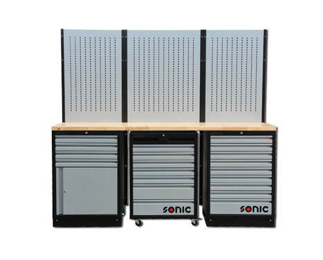 Configuration MSS 26 "/ 34" avec 20 tiroirs avec dessus en bois