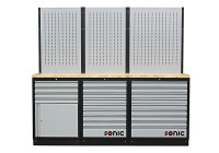 Configuration MSS 26 "/ 34" avec 22 tiroirs avec dessus en bois