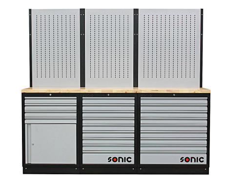 Configuration MSS 26 "/ 34" avec 22 tiroirs avec dessus en bois