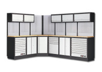 Configuration MSS 26 "/ 34" avec 22 tiroirs avec dessus en bois