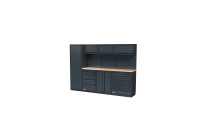 Configuration Sonic NEXT MSS, hauteur du plan de travail en bois : 2803 mm